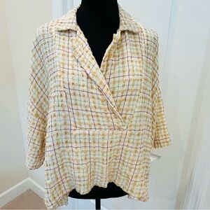 Dress to Kill Plaid Top